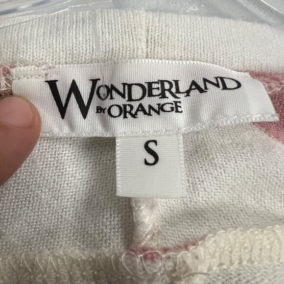 Wonderland by Orange Women's Striped Pullover Sweater Pink/Ivory Size Small - Picture 8 of 9